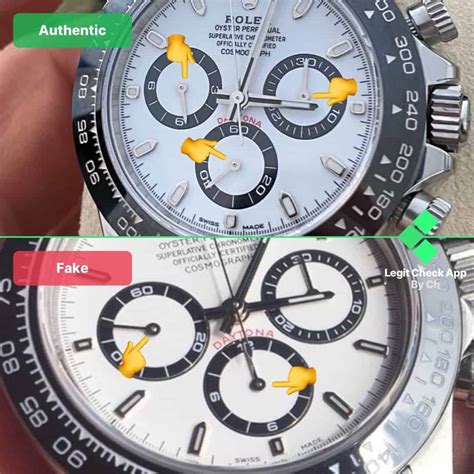 rolex daytona how to spot a fake